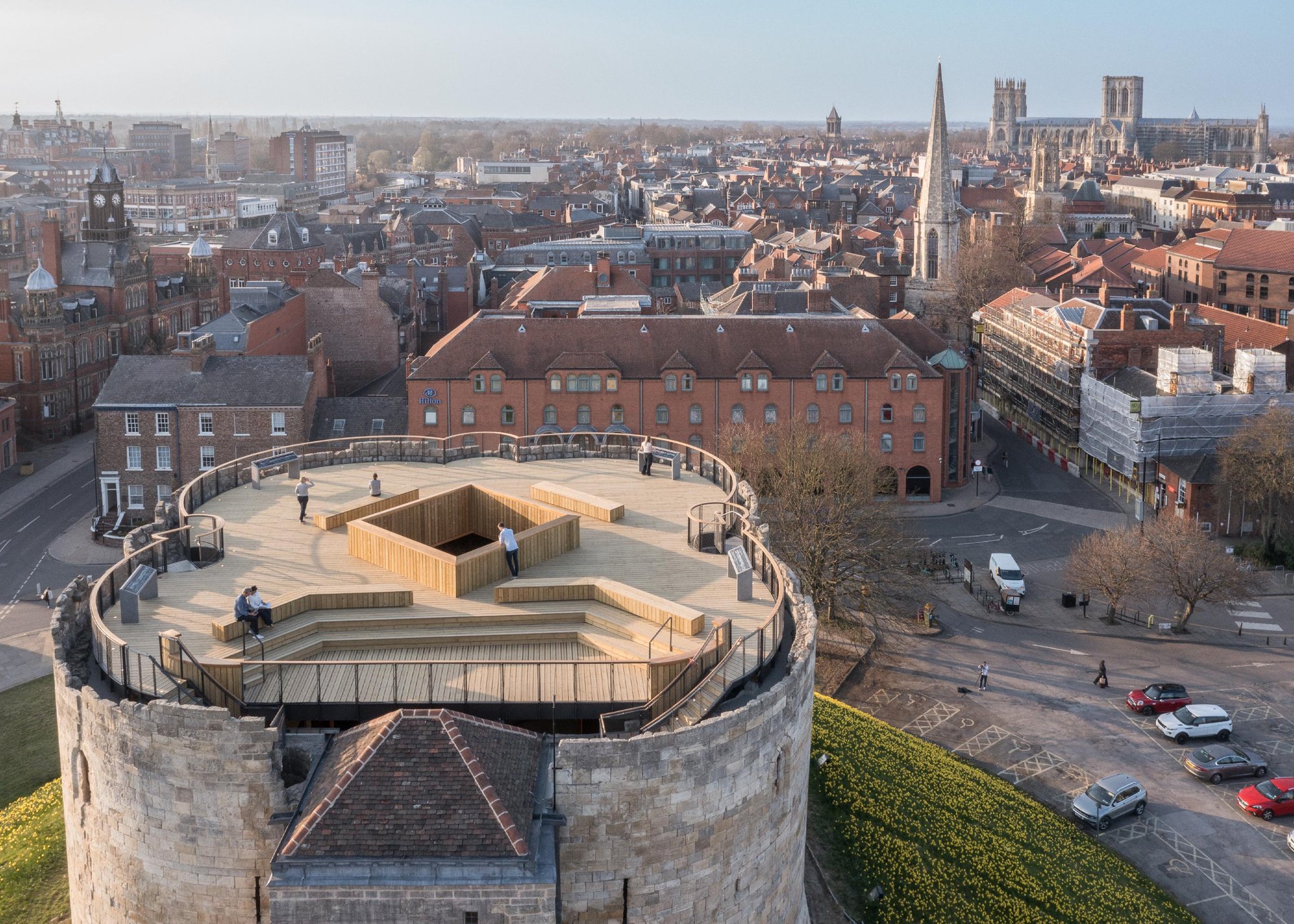 York's Majestic Jewel: Clifford's Tower Transformed by the Visionary Touch of Hugh Broughton Architects