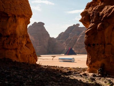 Discover the Spectacular Desert X Alula - Where Art and Nature Collide in a Mesmerizing Open Living Museum!