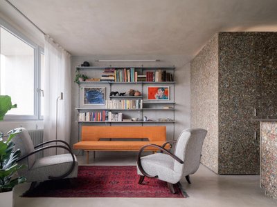 You won't believe how Papundekl Architects transformed an open space with just three Packwall boxes!