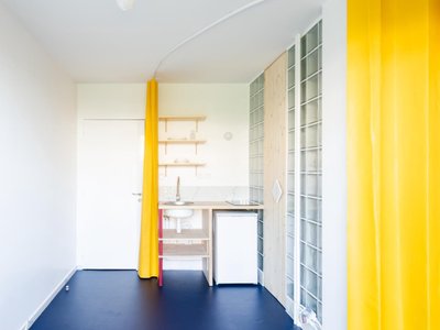 From Dilapidated to Delightful: A Colorful and Geometric Transformation in Evreux Suburbs