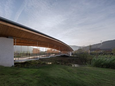 Scenic Architecture Office Creates a Stunning Bridge of Nine Terraces at Nanjing’s Horticultural Expo Village