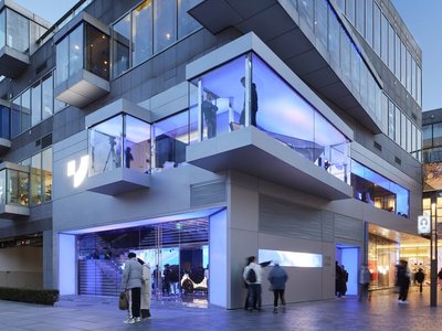 Jidu and Gensler Unveil Futuristic ROBOVERSE Sanlitun Experience Center for Next Generation Brand Building in Beijing