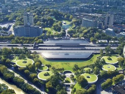Mind-Blowing! MAD Architects Unveils Jiaxing's Stunning Train Station Hidden in a Forest Wonderland!