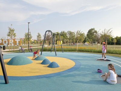 Dive into Paradise: Mide Architetti's Pool Landscape Transforms Parco della Costituzione