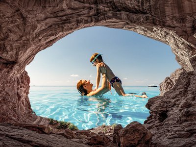 Enwrap with the beautiful scenery