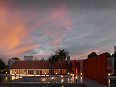 Ca Trù music center design challenge