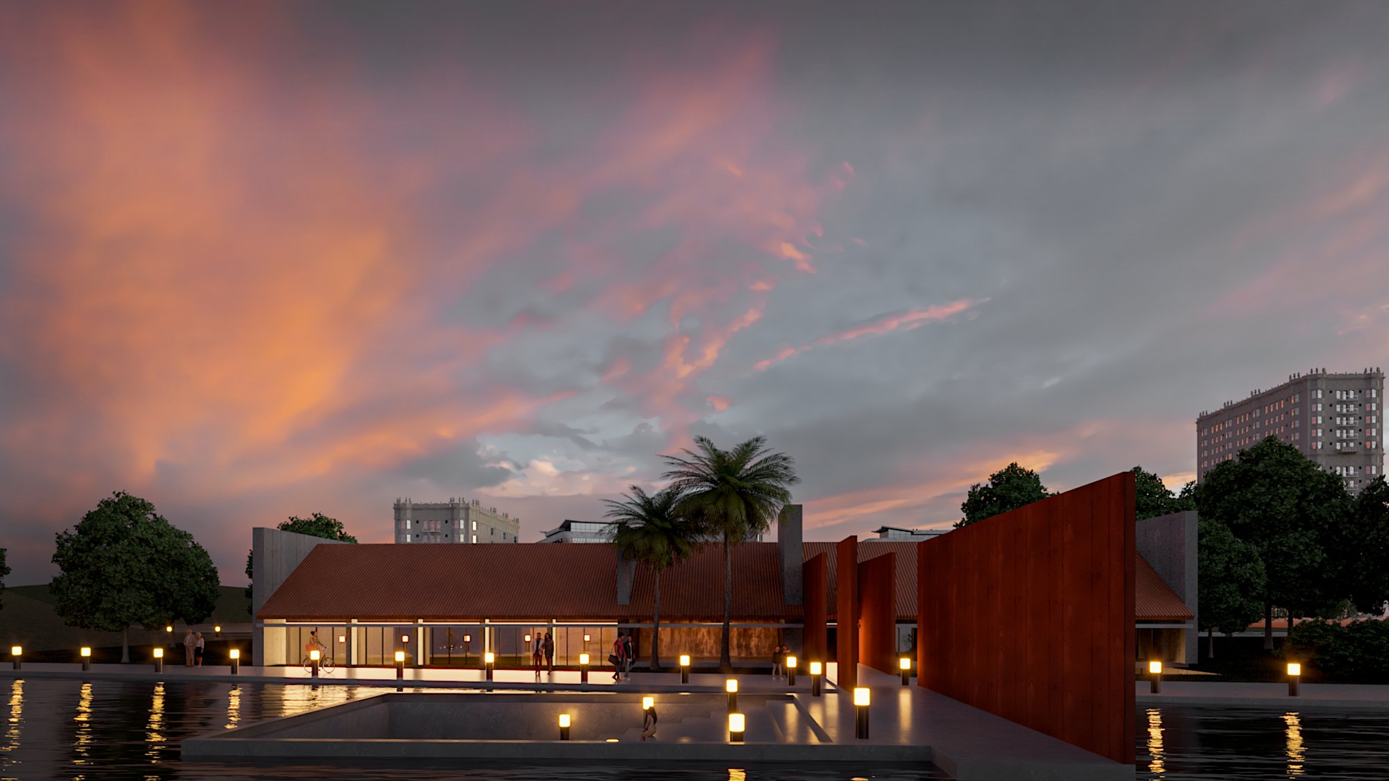 Ca Trù music center design challenge