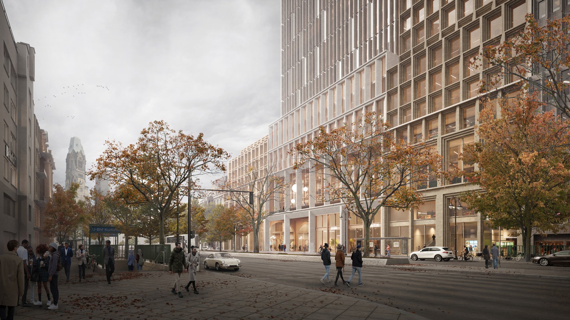 A Visionary Urban Oasis: Henning Larsen Triumphs in West Berlin's New Urban Center Competition