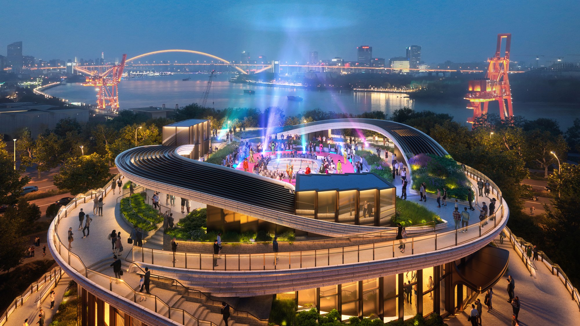 Heatherwick Studio Unveils Innovative Exhibition Hall Redefining Shanghai's Waterfront Experience