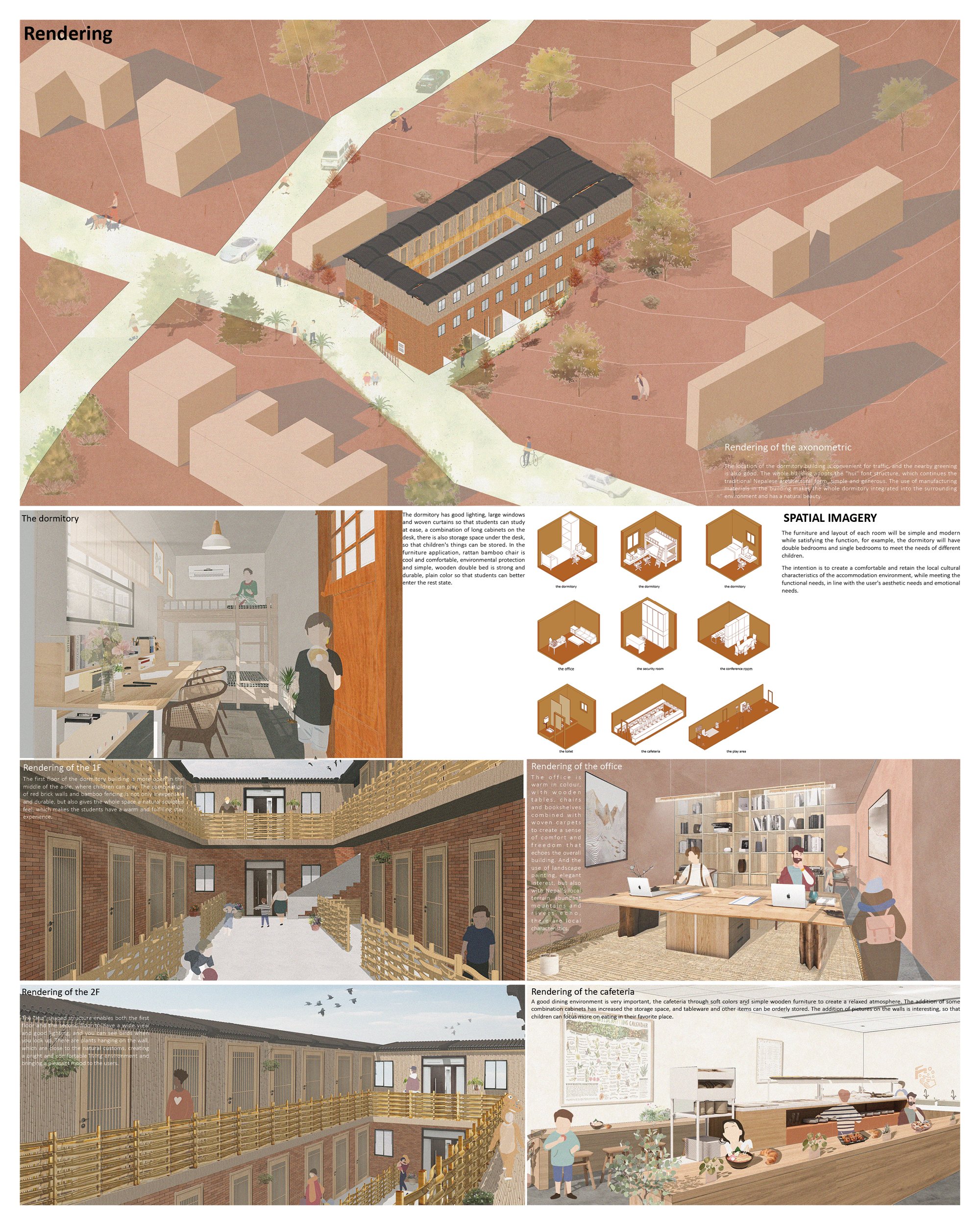 Design of Nepalese student dormitory