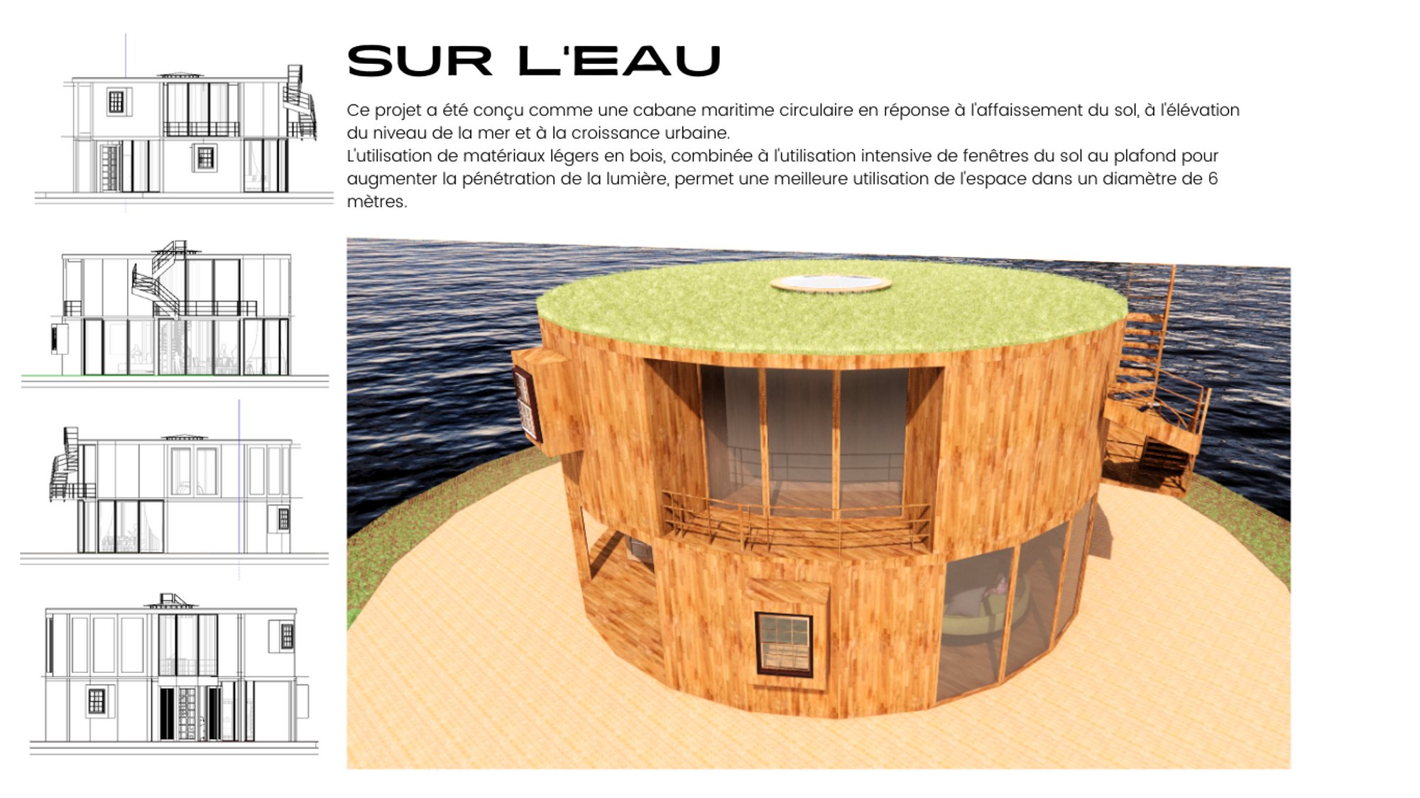Houses designed to cope with sea level rise