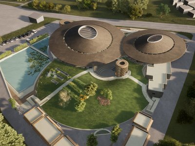 THE TOWN UNDER THE ROOF