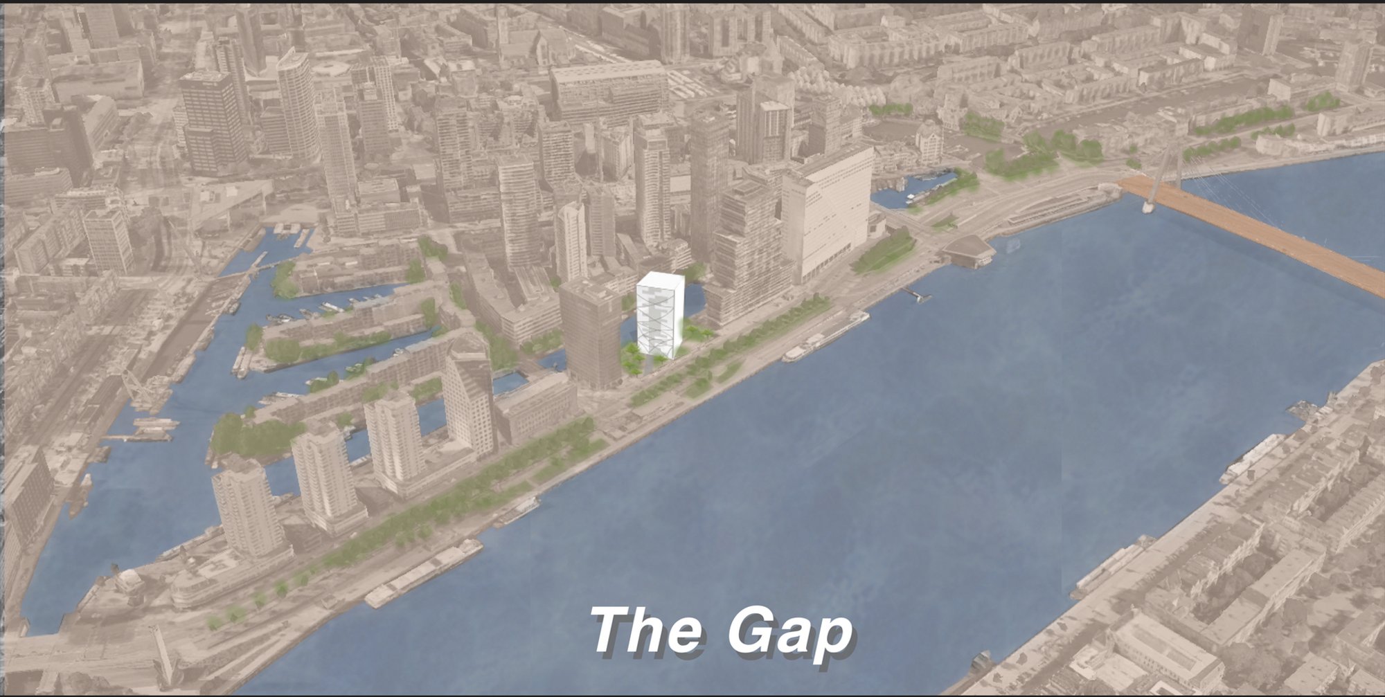 "The Gap" - Redefining Rotterdam's Skyline Through Social Connectivity