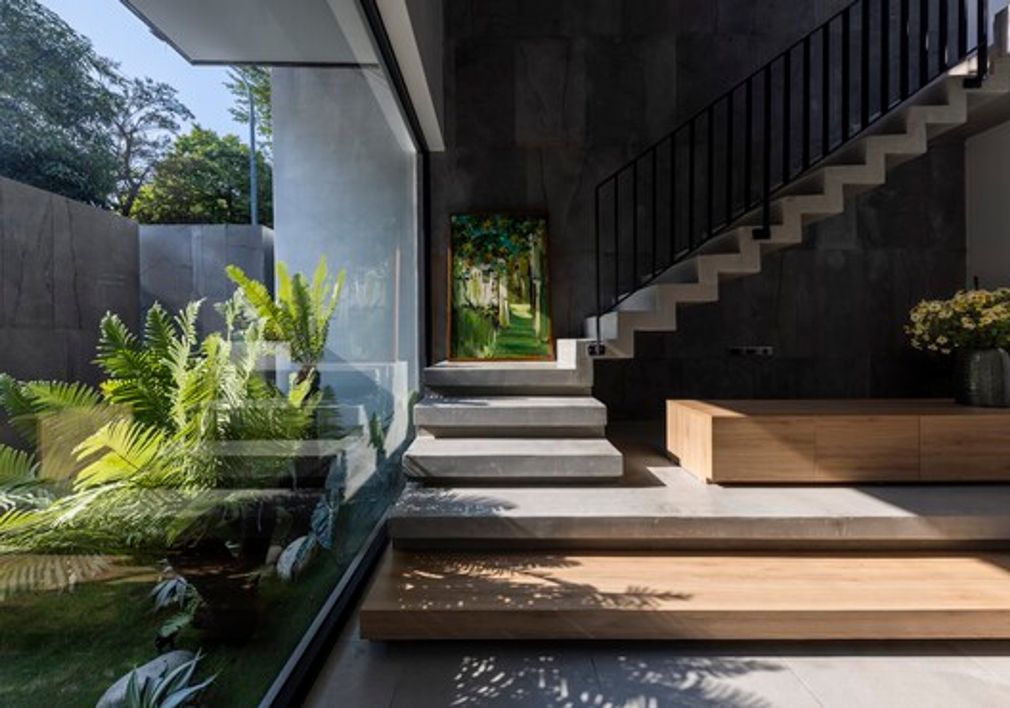 Crafting Tranquil Living Spaces: Urban Townhouse Architectural Design by i.House Architecture and Construction