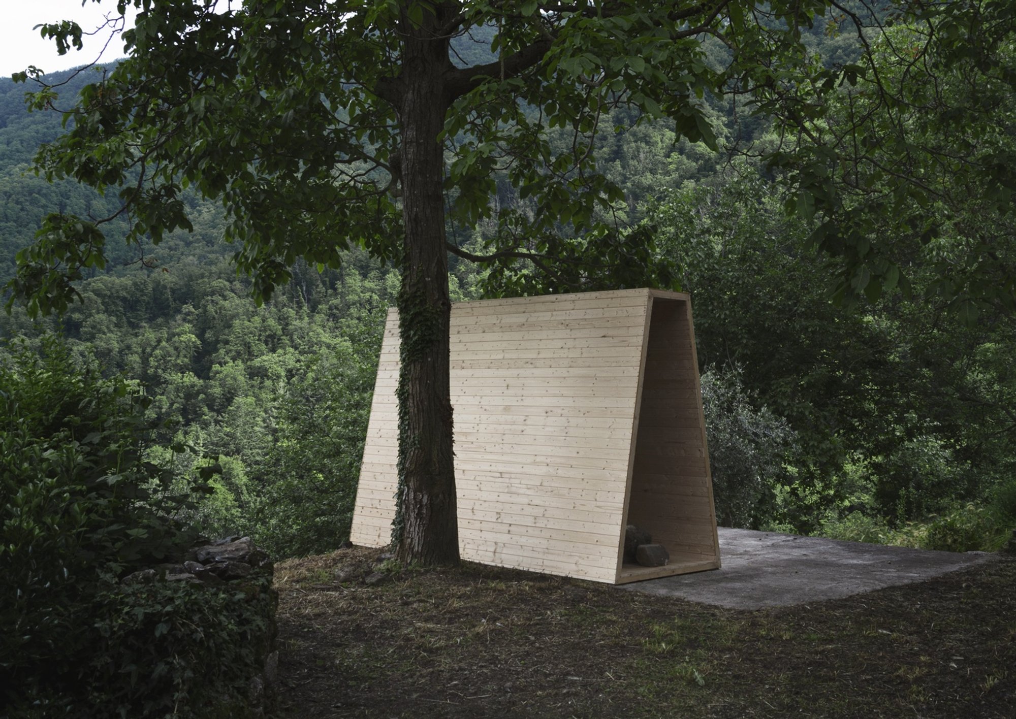 Exploring Innovative Mountain Village Chapel Design: Farnocchia's Architectural Gem