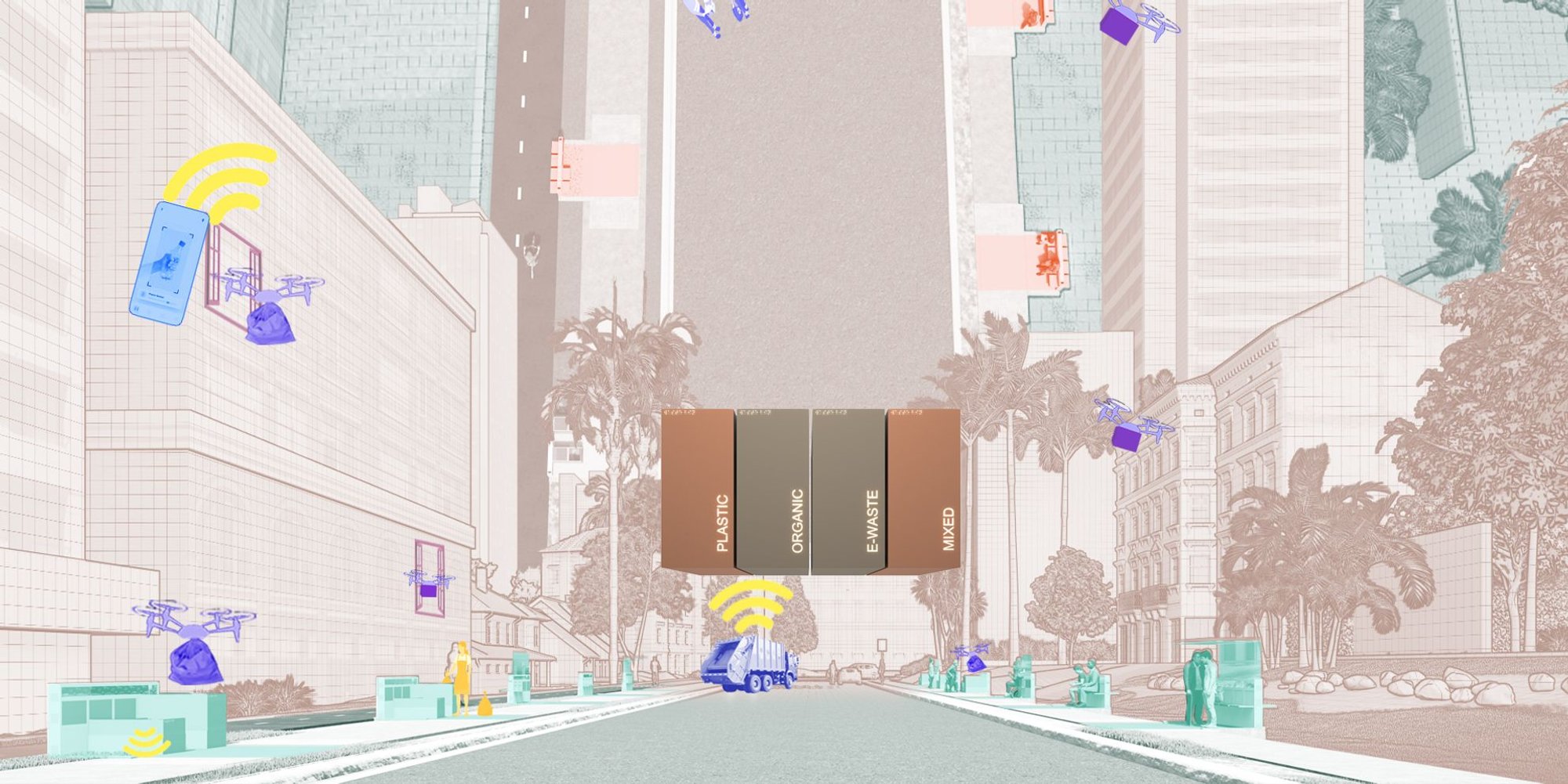 The CYBER BIN Revolution: Reshaping Urban Waste Management