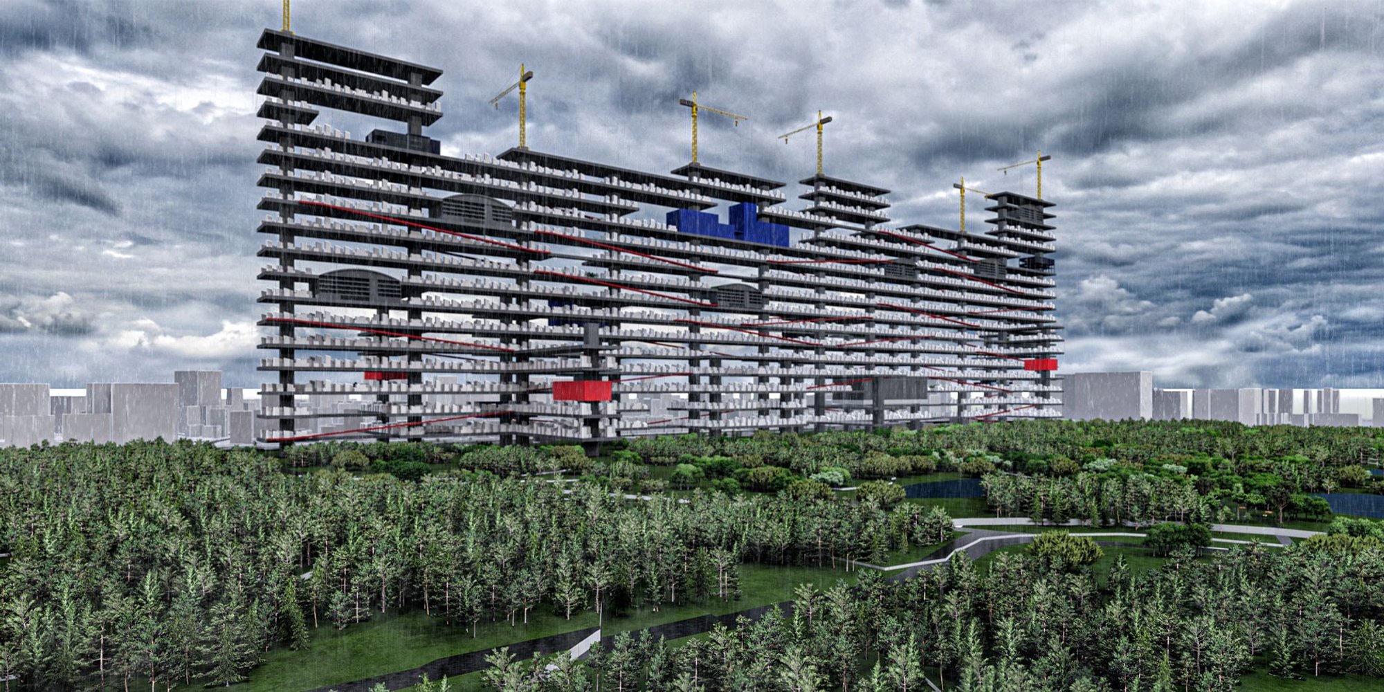 SLUMS IN TRANSITION: MEGA-STRUCTURE AS THE NEW LAND