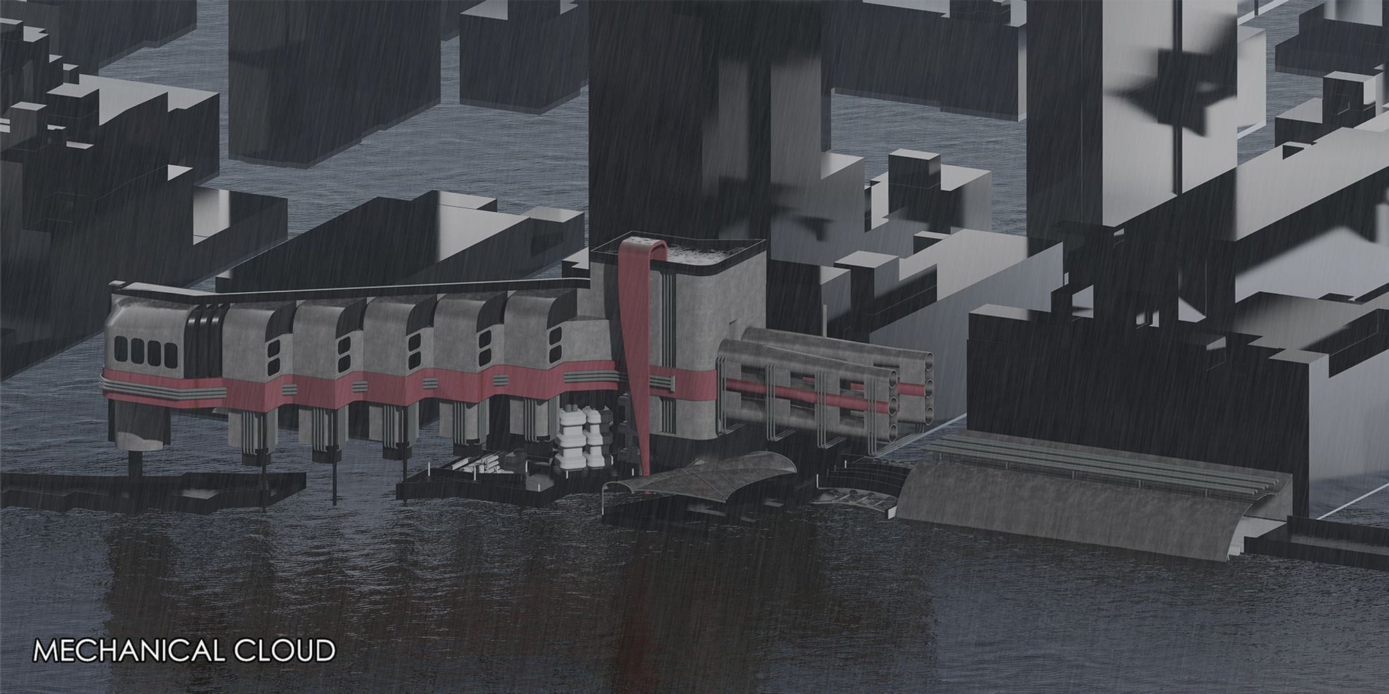 Futuristic Architecture Solutions: Mechanical Cloud - A Blueprint for Post-Apocalyptic Resilience