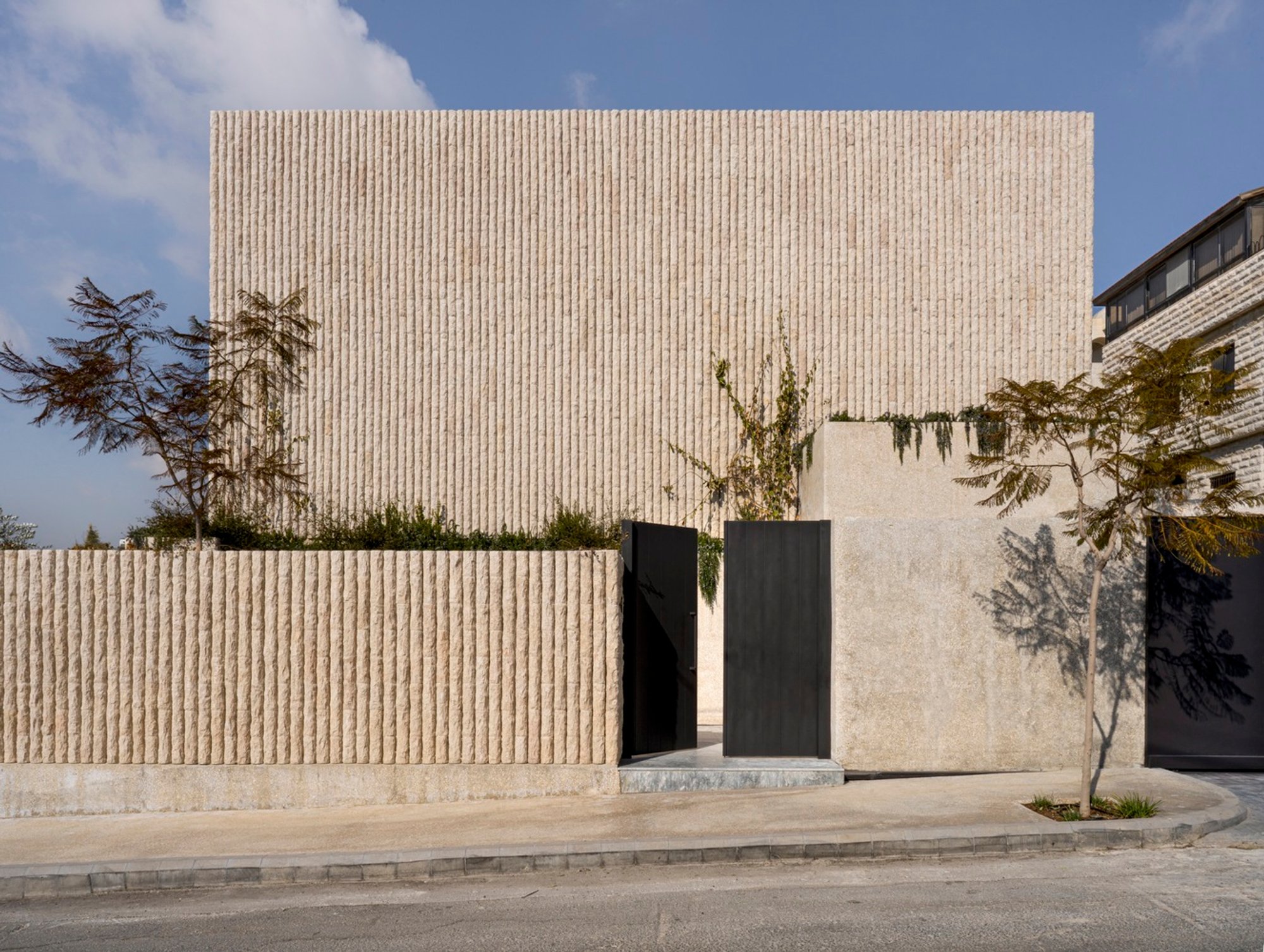 Secluded Urban Residence Design: Exploring the B. Kanaan Residence by Sahel AlHiyari Architects