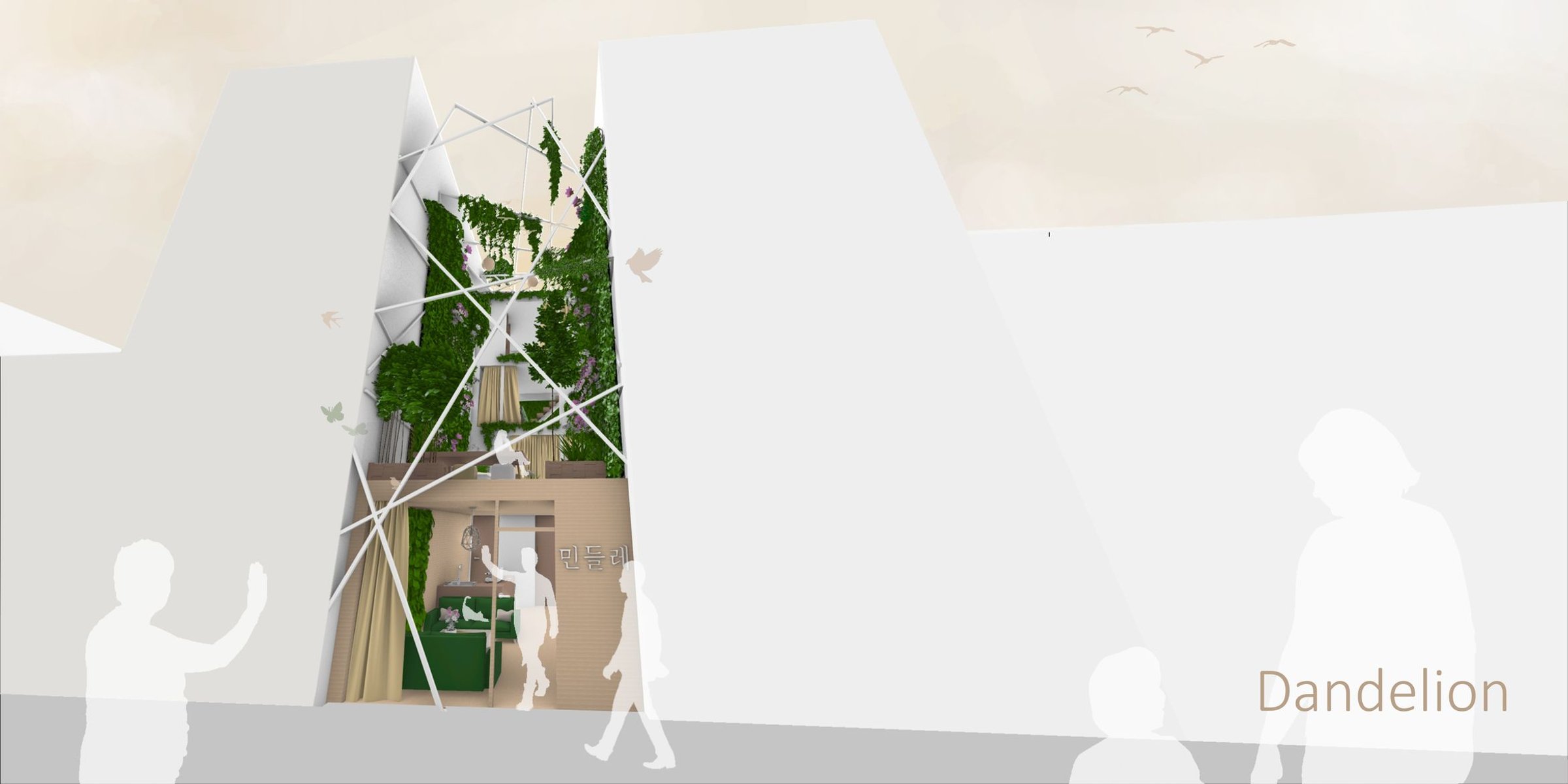 Sustainable Urban Architecture: Embracing the Future with Project Dandelion