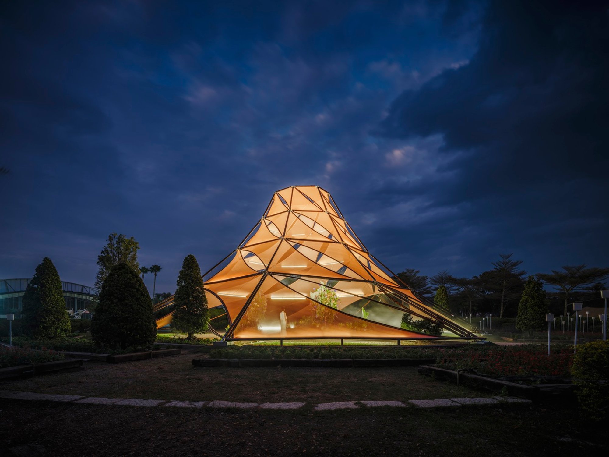 Flourishing in Bamboo: The Art of Pavilion Design by Studio A-Light
