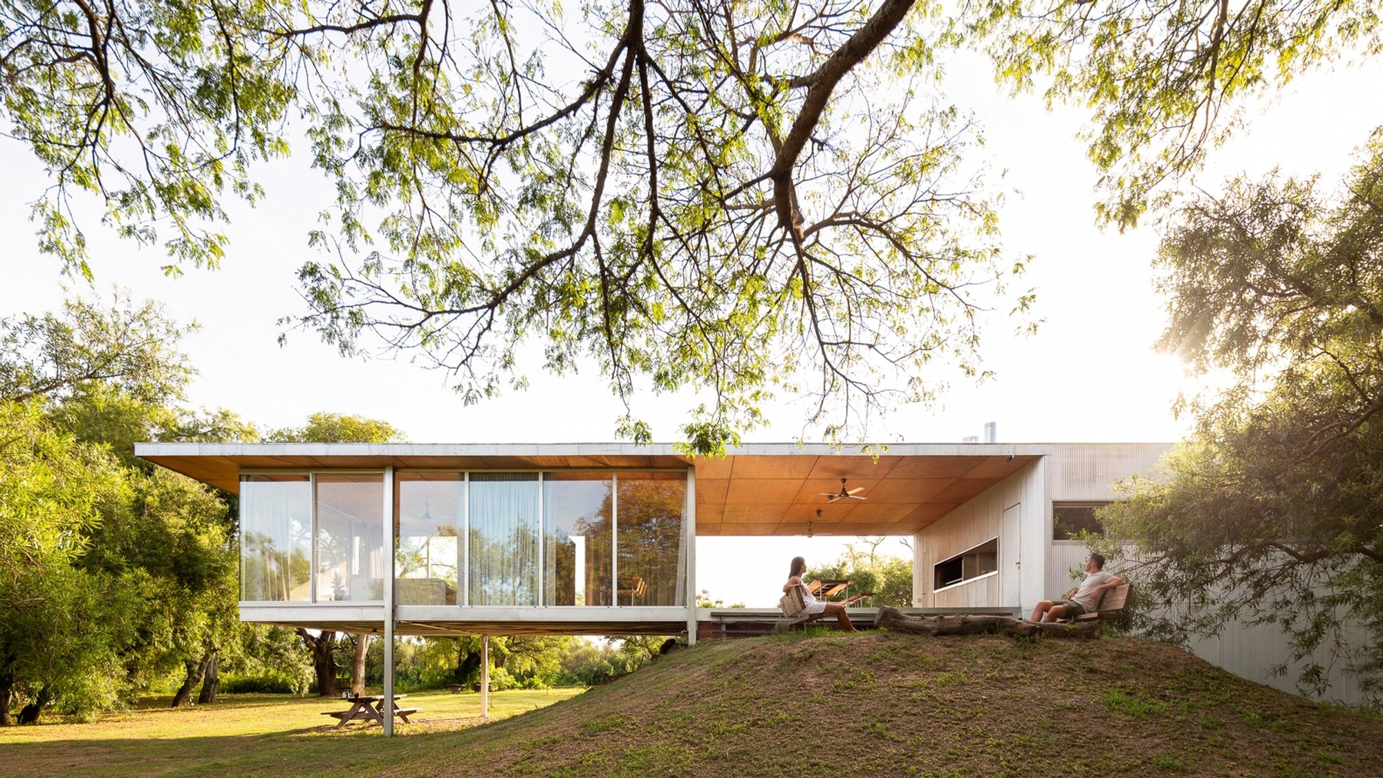 Sustainable Architecture in Wetlands: A Deep Dive into El Abrazo House