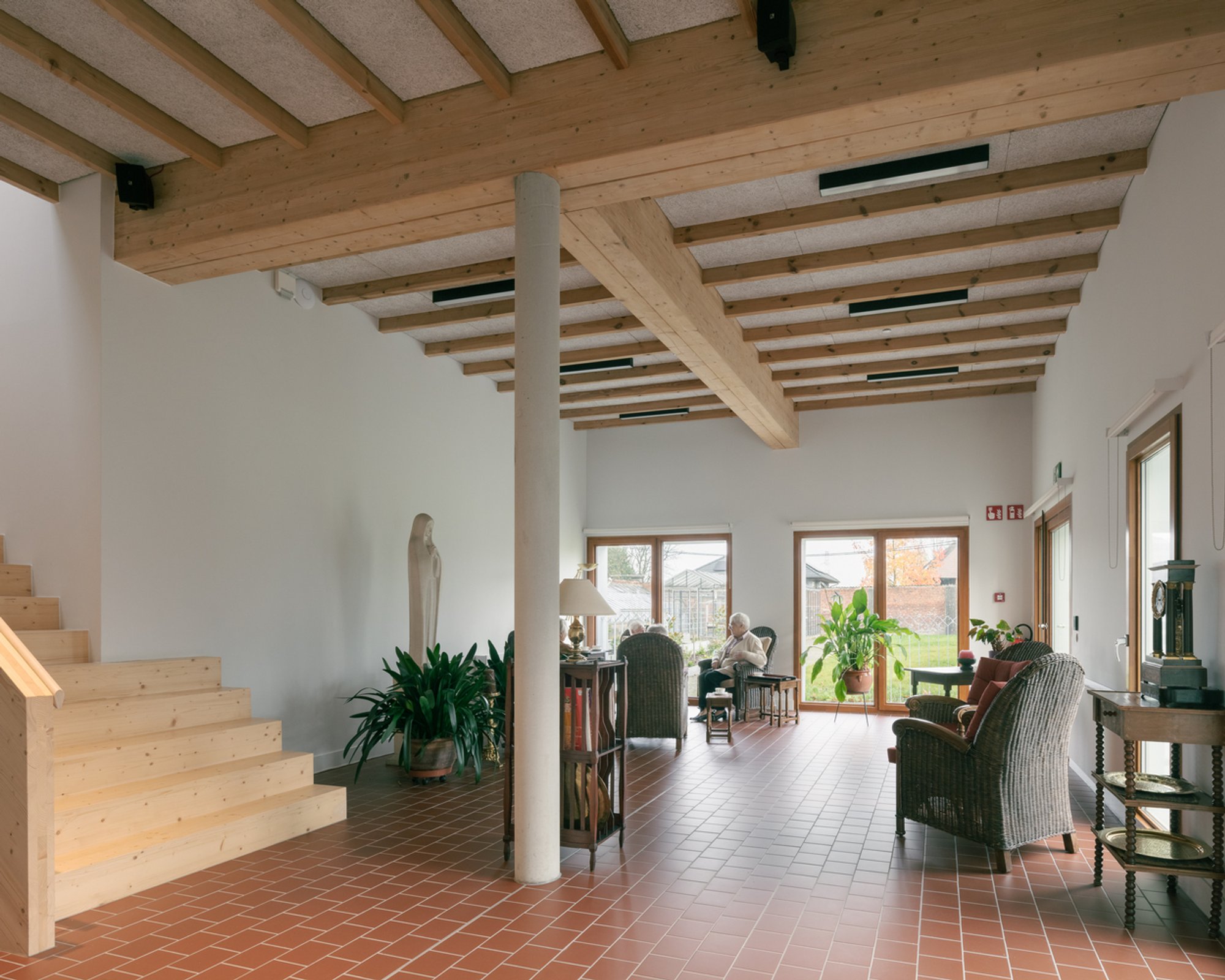 Reimagining Heritage: A Modern Take on Historic Elderly Care Center Design in Belgium