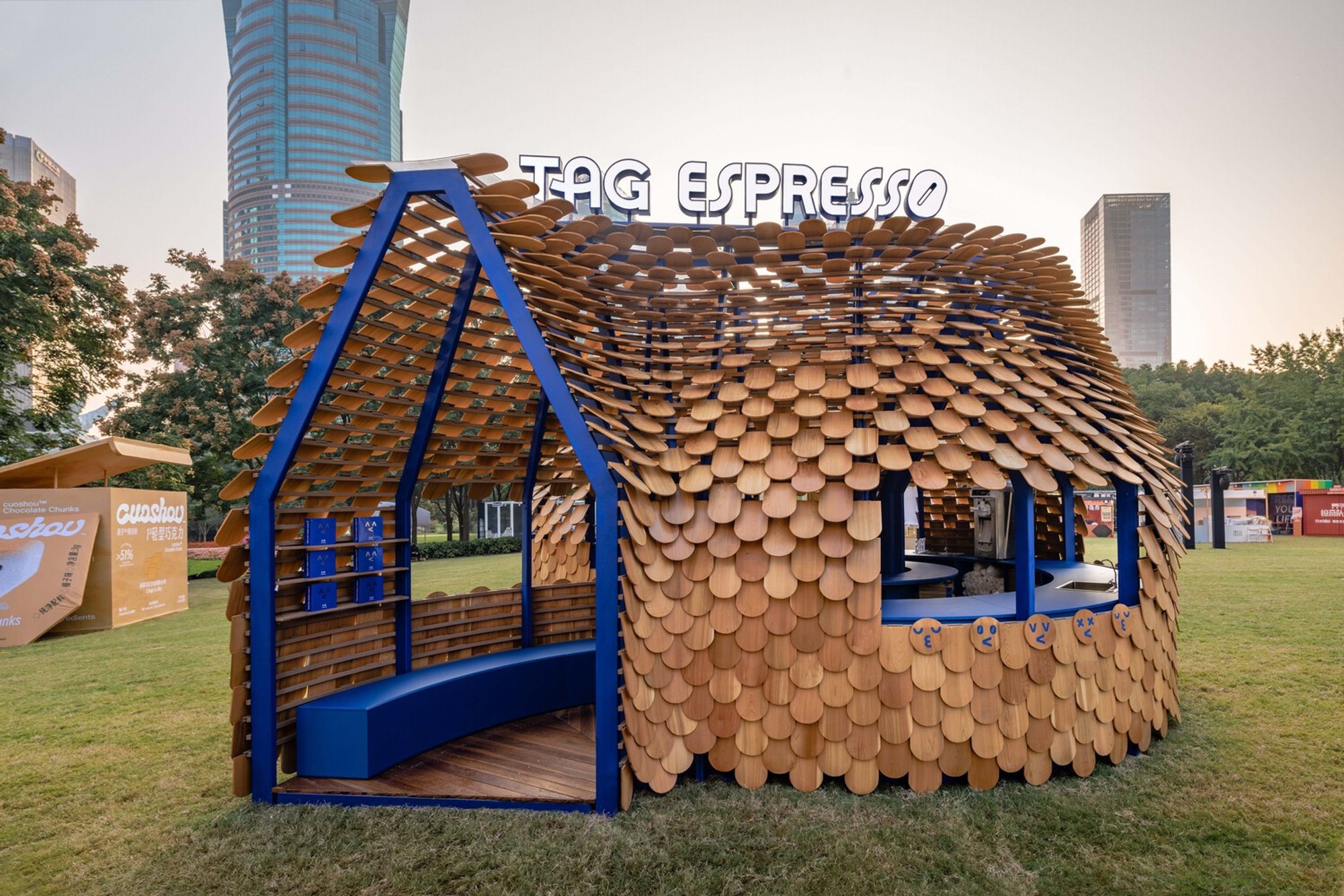 Crafting Community and Coffee: The TAG ESPRESSO KIOSK by Studio Yo-U + Atelier TUO