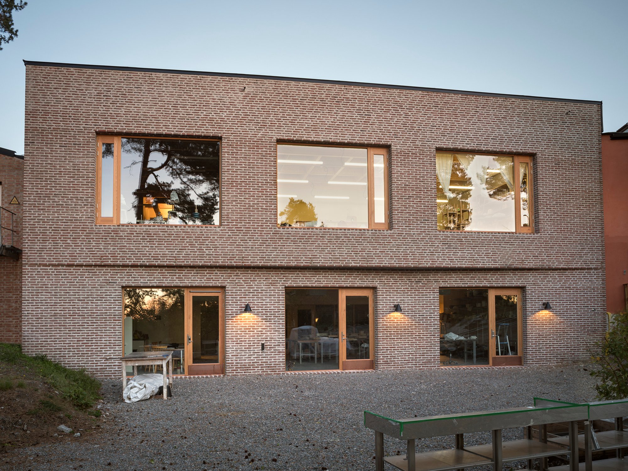 Sustainable School Architecture: A Case Study of Nyckelviksskolan Workshop by Marge Arkitekter