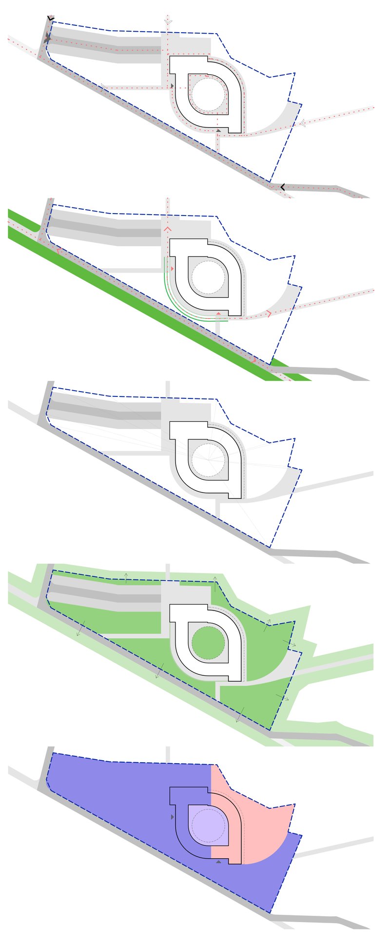 <i>Figure 1. Site Development Plan scheme, Author's Design</i>