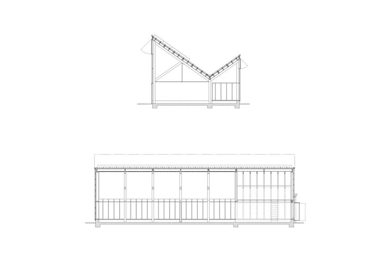 House of the Seasons sections at 1:100