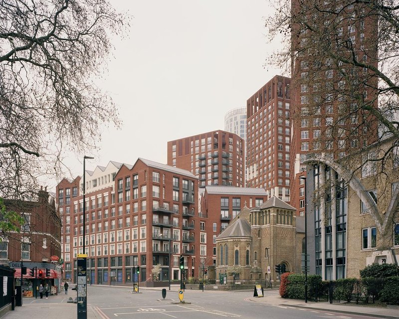 Allies & Morrison’s Keybridge development in south London
