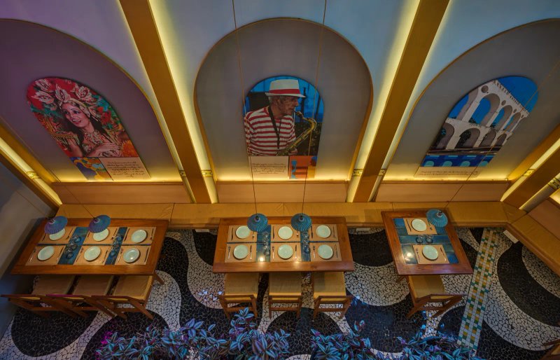 Boteco highlights different elements of Brazilian life through design be it the music, culture or architecture. Shamanth Patil