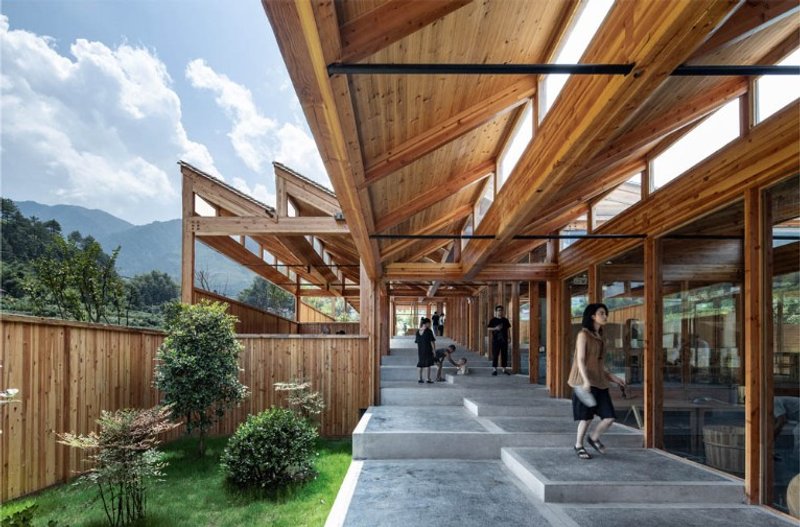 Xu Tiantian – DnA Design and Architecture, Tofu factoryin Caizhai Village, 2017-2018. ©Photo Wang Ziling