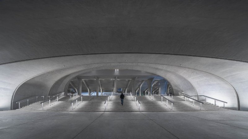 Quzhou Stadium, photography by CreatAR Images