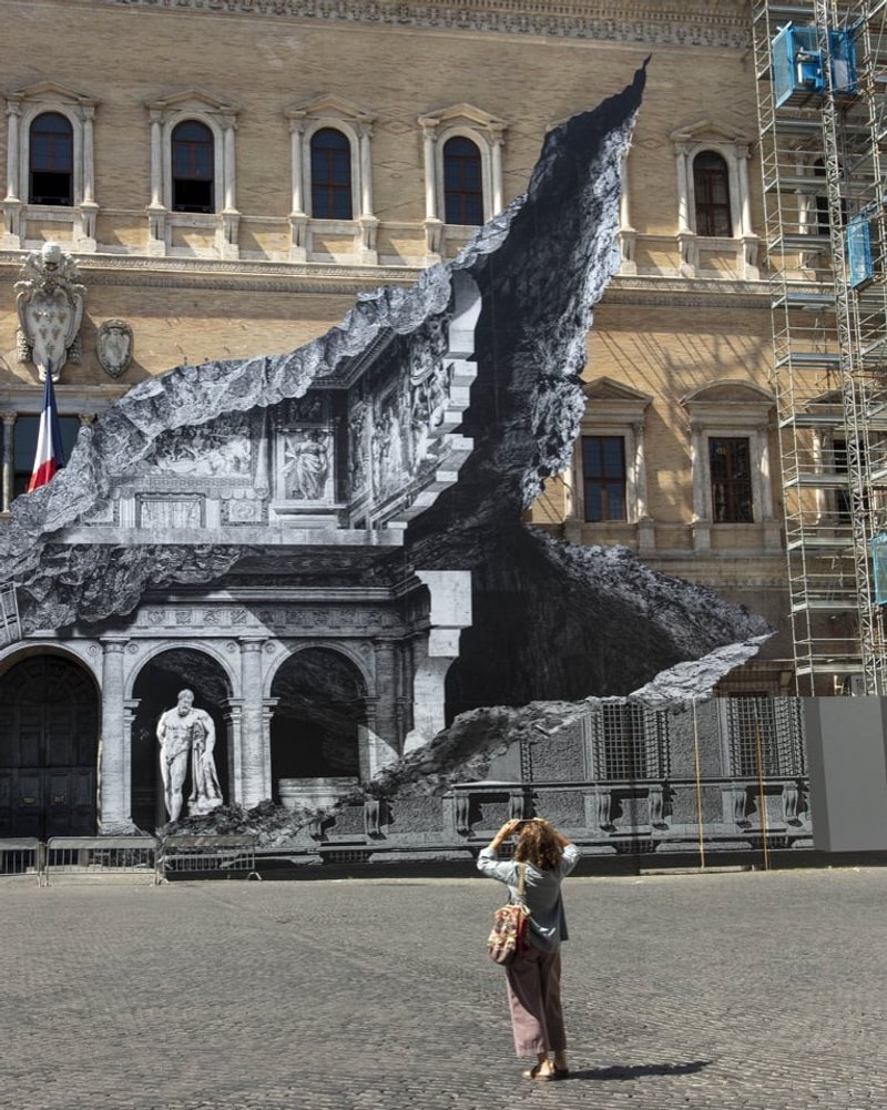 &nbsp; Punto di Fuga, Farnese Palace, Rome - ©JR-ART.NET