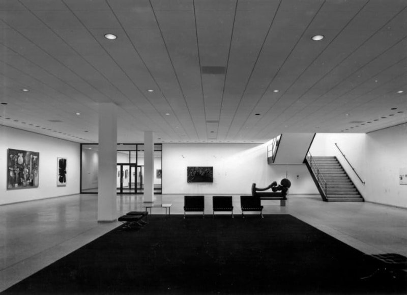 Lower ground floor, staircase hall, 1968 - © Staatliche Museen zu Berlin, Zentralarchiv, Reinhard Friedrich
