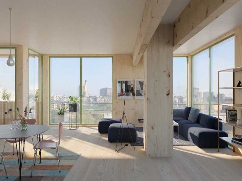 Interior perspective.