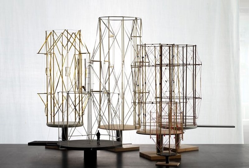 Models from 2016, the project that inspired their pavilion design for Rennes. Photography courtesy of © Studio Bouroullec.