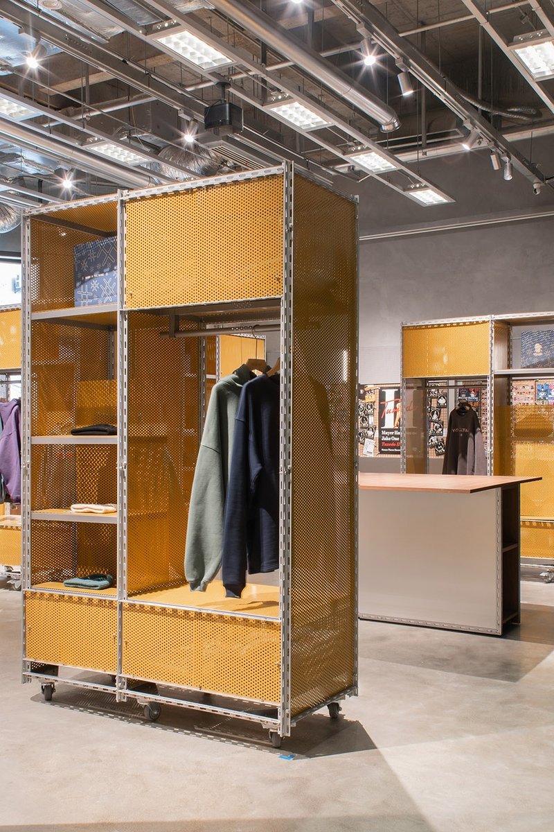 Clothing display rack © WHY WOULD