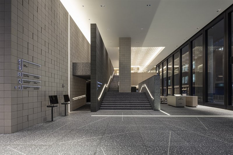 &nbsp;Entrance guide © Satoshi Asakawa