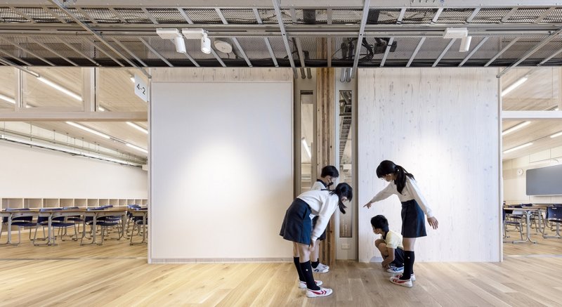 CLT structure is presented as it is © Yanguangshe (Noda Dongde)