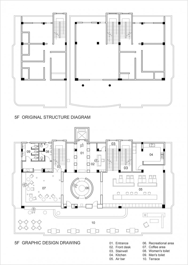 5th floor plan © Size Design Studio