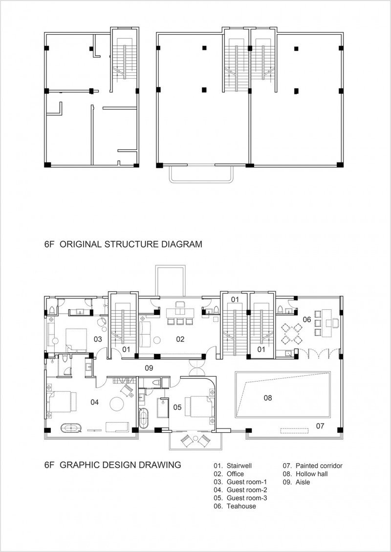 6th floor plan © Size Design Studio