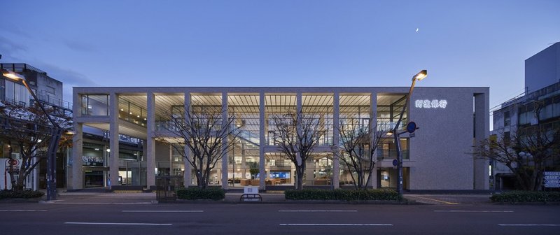 Exterior night view © Suzuki Bunjin Photo Office
