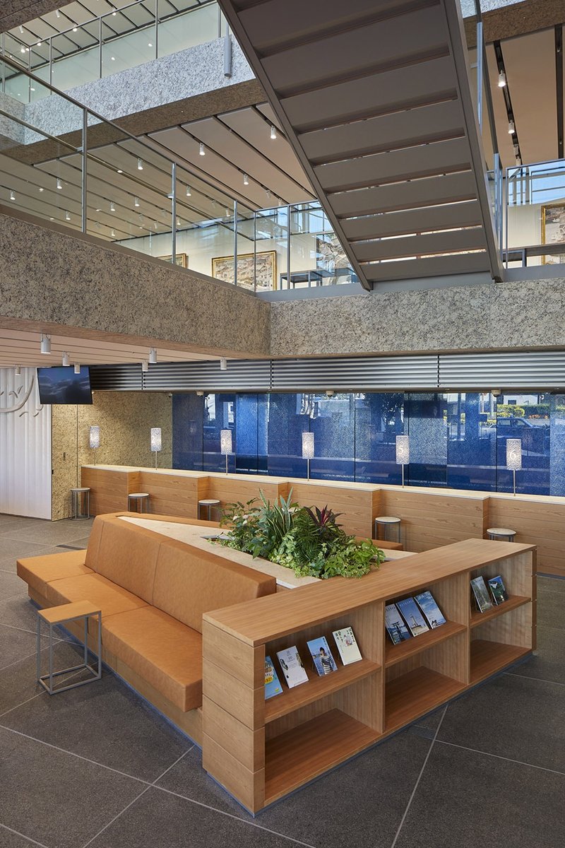 The furniture is made of wood from Tokushima Prefecture © Suzuki Bunjin Photo Office&nbsp;&nbsp;