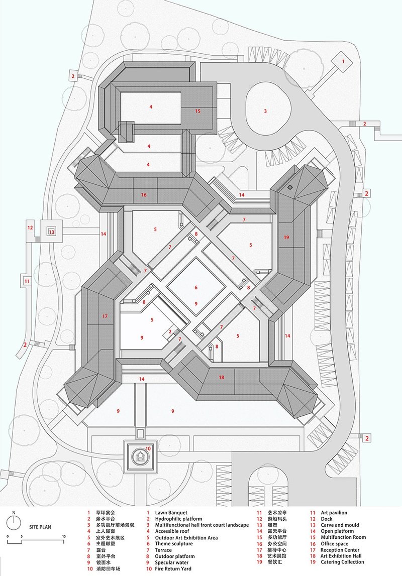 General floor plan © JWP DESIGN