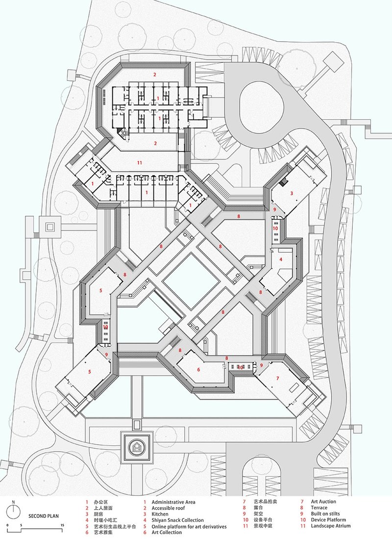Second floor plan © JWP DESIGN