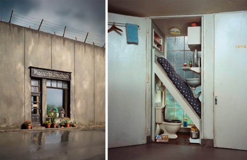 Mauerblümchen and One Bedroom Apartment - Image Courtesy © Frank Kunert