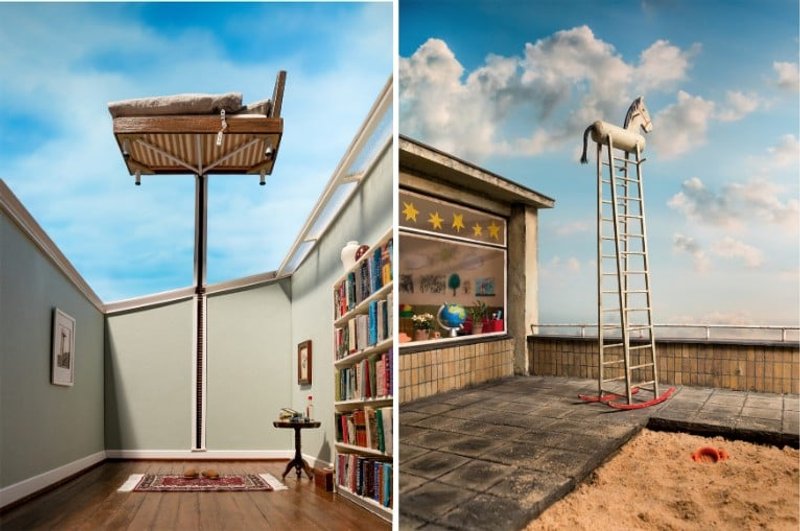 High Sleeper Bed and Hop Hop Rider - Image Courtesy © Frank Kunert